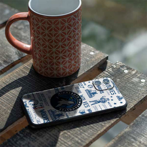 NBA Minnesota Timberwolves Historic Blast iPhone 11 Skin